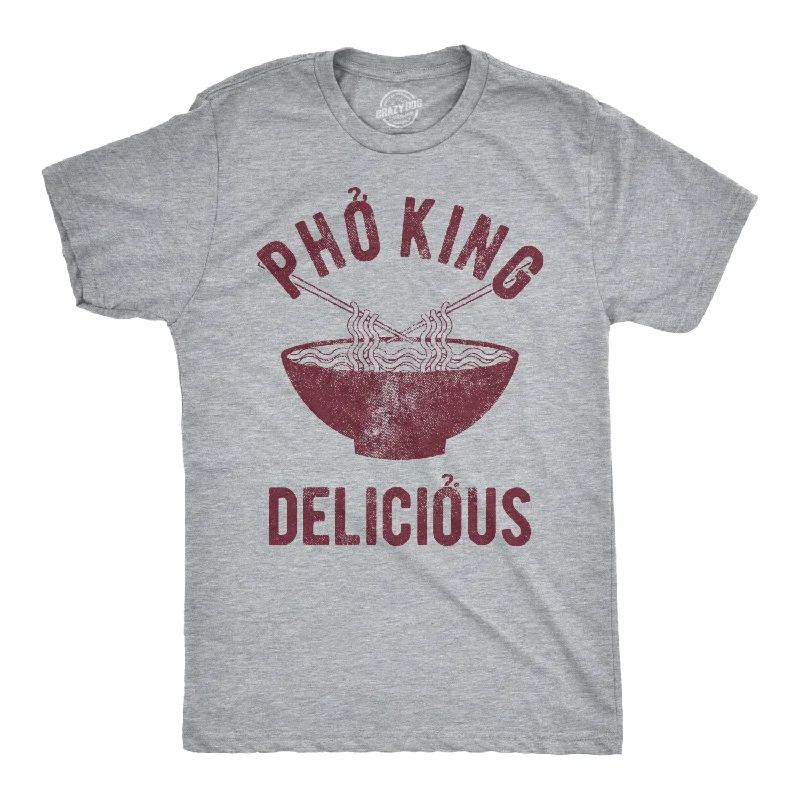 Men's moisture-control t-shirt-Pho King Delicious Men's T Shirt