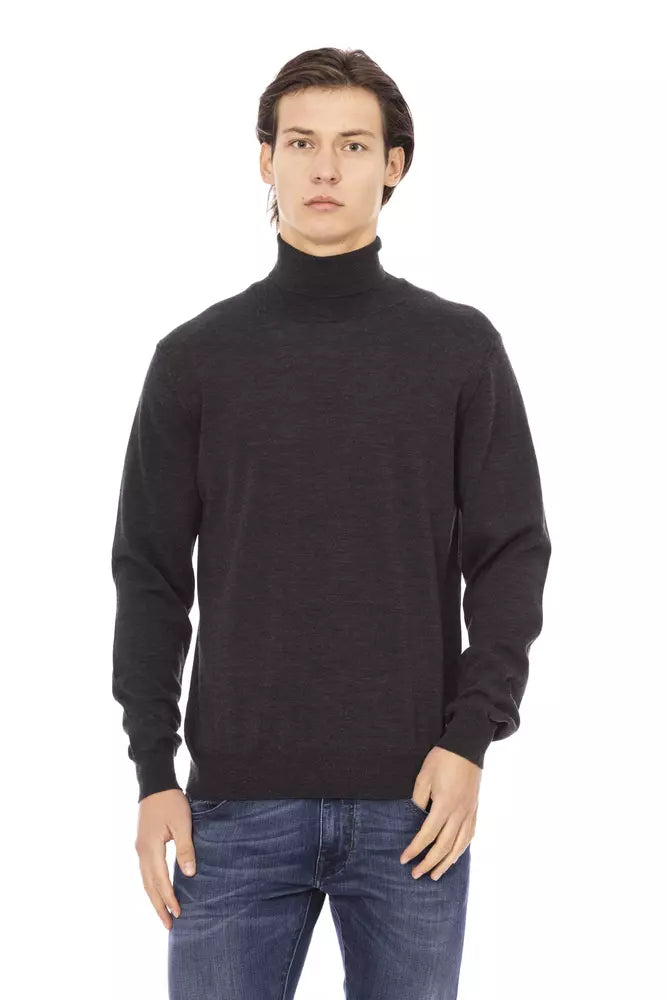 Men's biking knit-Baldinini Trend Fabric Men Men's Sweater