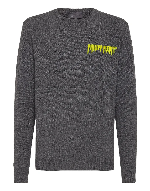 Men's streetwear sweatshirt-Pullover Round Neck LS Philipp Plein TM