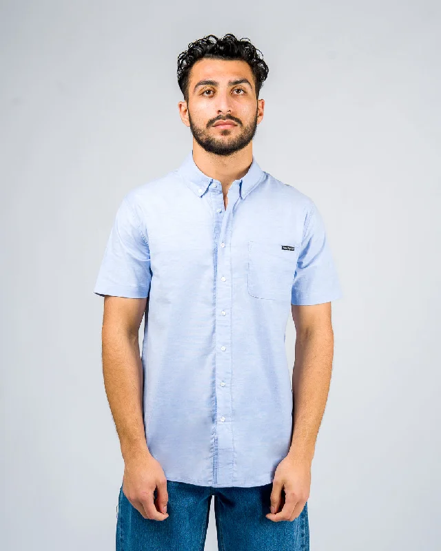 Men's breathable office shirt-Hanks II S/S Woven Shirt