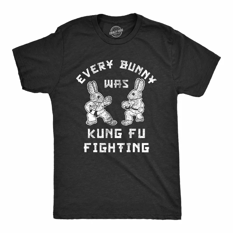 Men's seamless t-shirt-Every Bunny Was Kung Fu Fighting Men's T Shirt