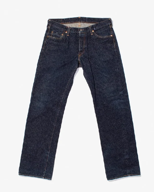 Men's organic travel pants-Japanese Repro Denim Jeans, Real McCoy Brand, Selvedge Denim, 3 - 34" x 35"