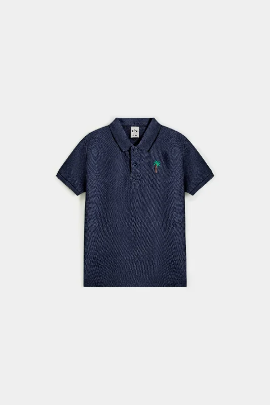 Men's performance office polo shirt-Embroidered Polo T-Shirt