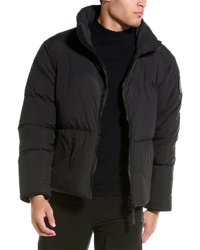 Men's wrinkle-free anorak-Canada Goose Lawrence Puffer Jacket