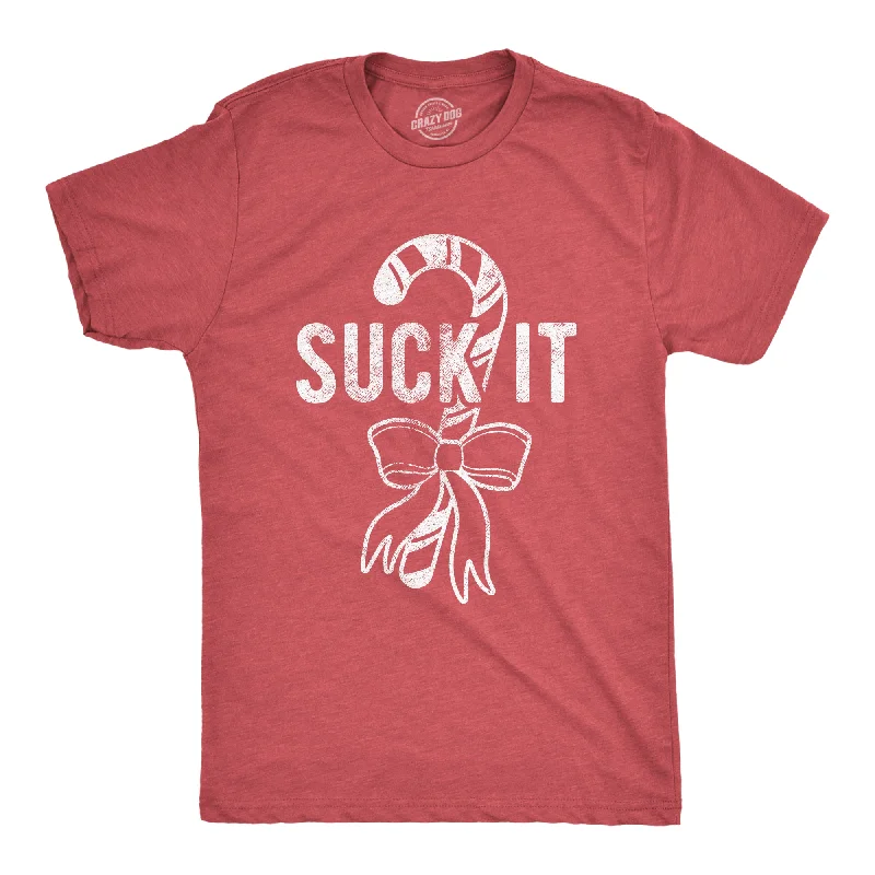 Men's fitted muscle t-shirt-Suck It Men's T Shirt