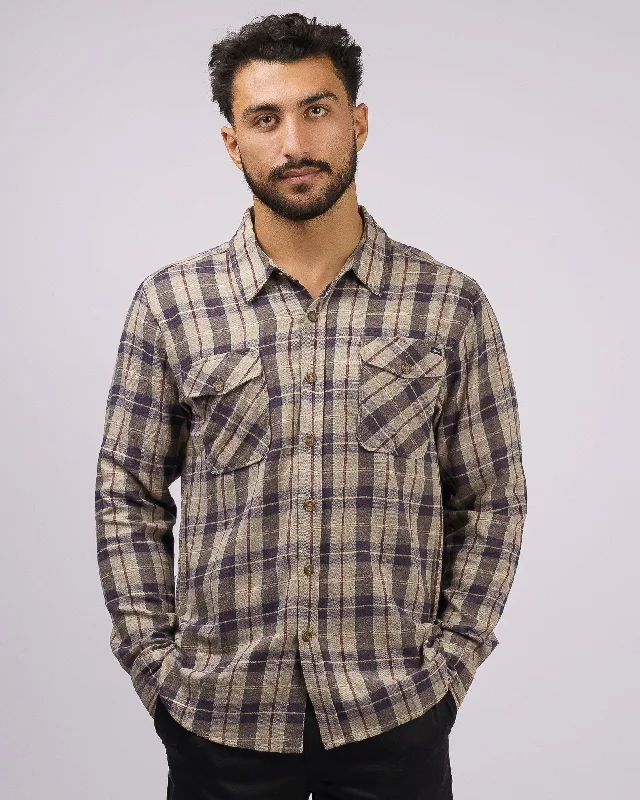 Men's wrinkle-free dress shirt-Ruffin Flannel