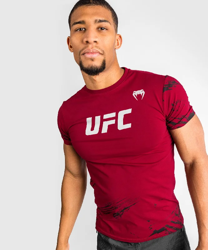 Men's classic fit t-shirt-UFC Venum Authentic Fight Week 2.0 Men’s Short Sleeve T-Shirt - Red