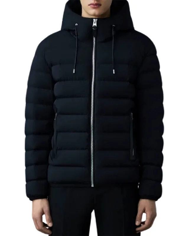 Men's wrinkle-resistant fleece jacket-Mackage Jack Down Jacket