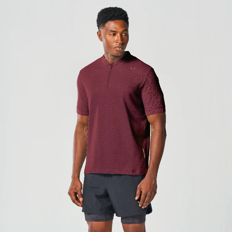 Men's classic fit t-shirt-Core Running Tee - Burgundy