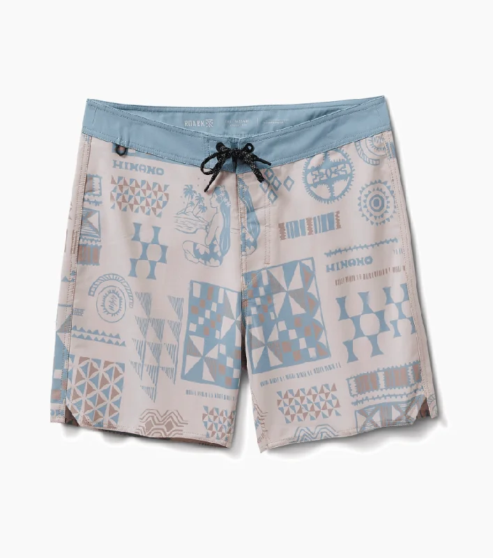 Men's relaxed fit travel shorts-Passage Boardshorts 17"