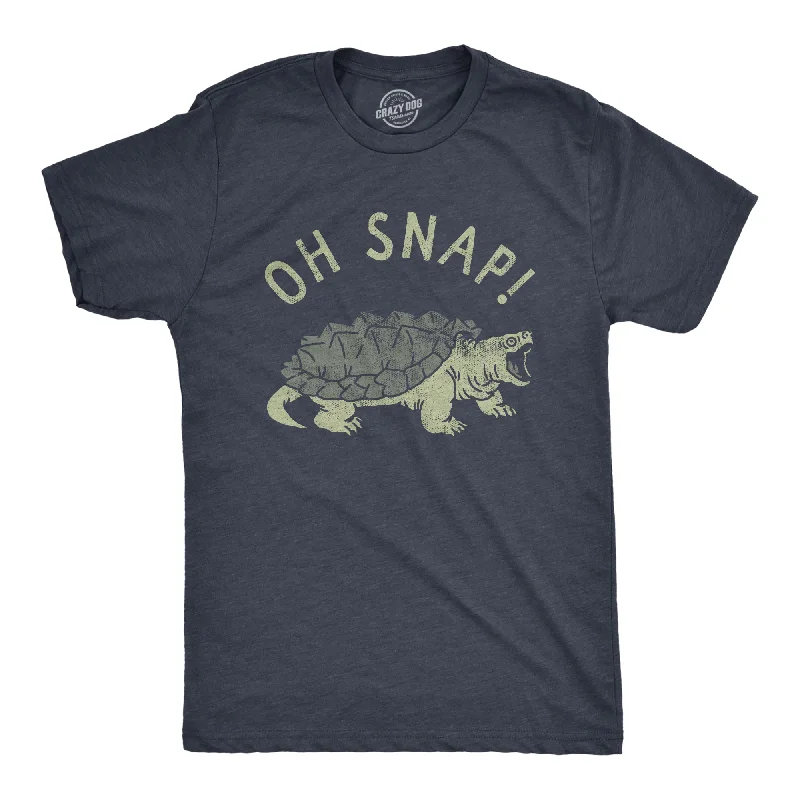 Men's organic cotton t-shirt-Oh Snap Men's T Shirt