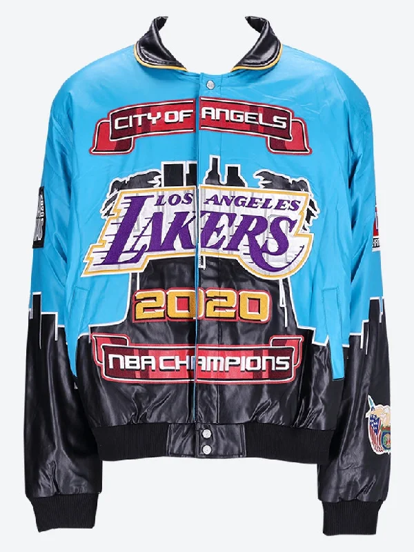 Men's wrinkle-free anorak-Lakers 2020 vegan jacket