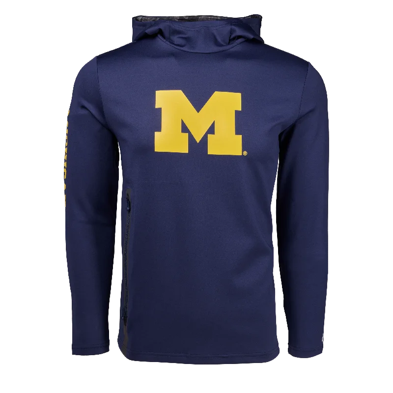 Men's wrinkle-free hoodie-University of Michigan Cokato Hoodie