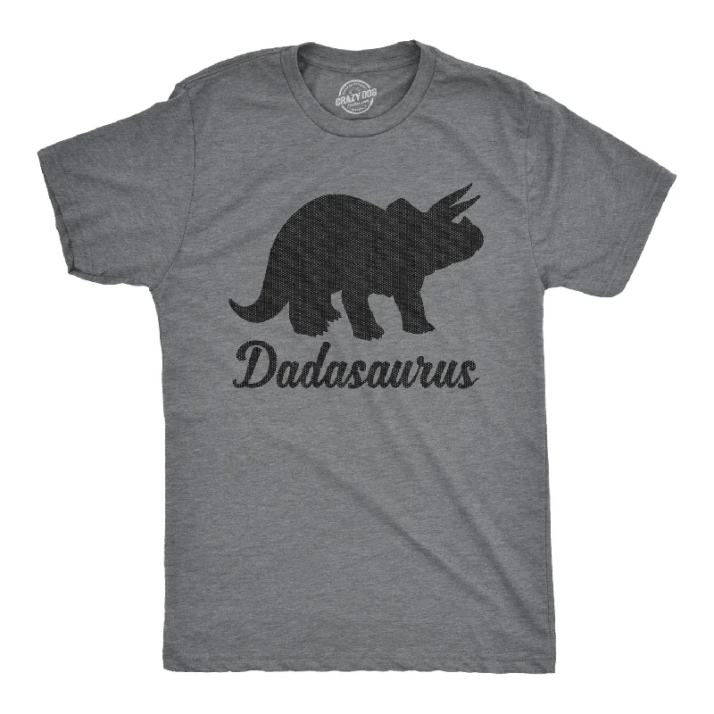 Men's super-soft jersey t-shirt-Dadasaurus Men's T Shirt