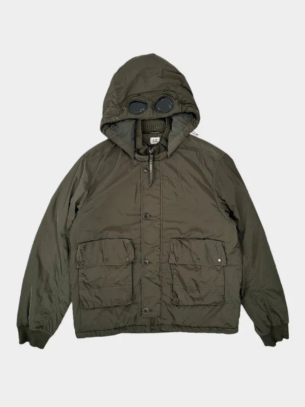 Men's ultra-light field jacket-Goggle Chrome R Padded Jacket