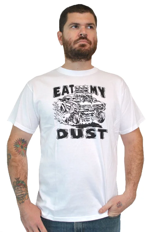 Men's super-soft jersey t-shirt-Eat My Dust M-028