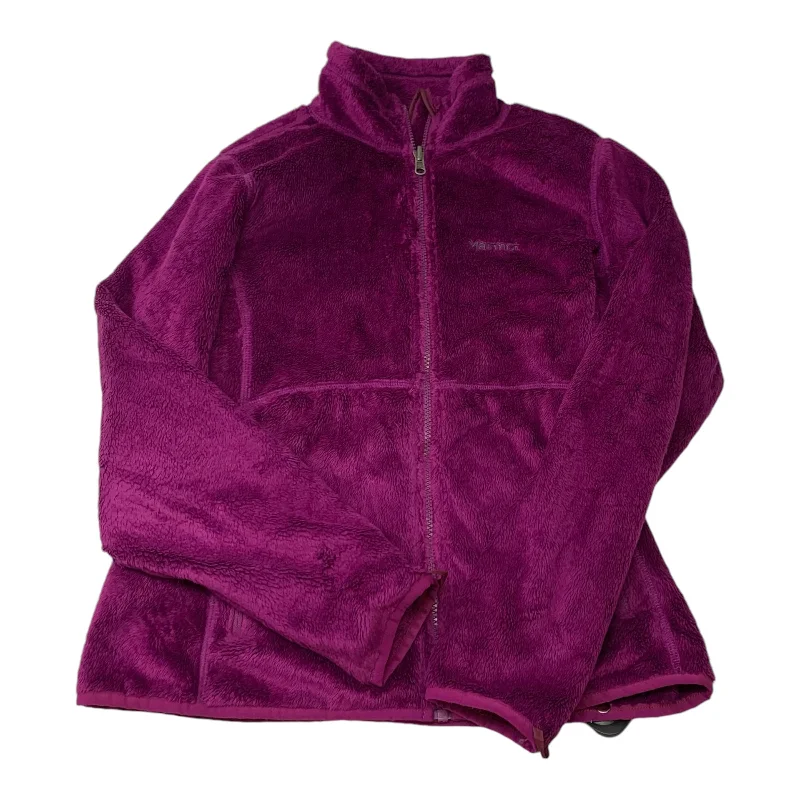 Men's pre-washed fleece-Jacket Fleece By Marmot In Purple, Size: M