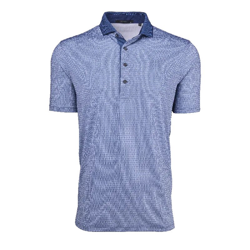 Men's sporty gym polo shirt-Block G Polo