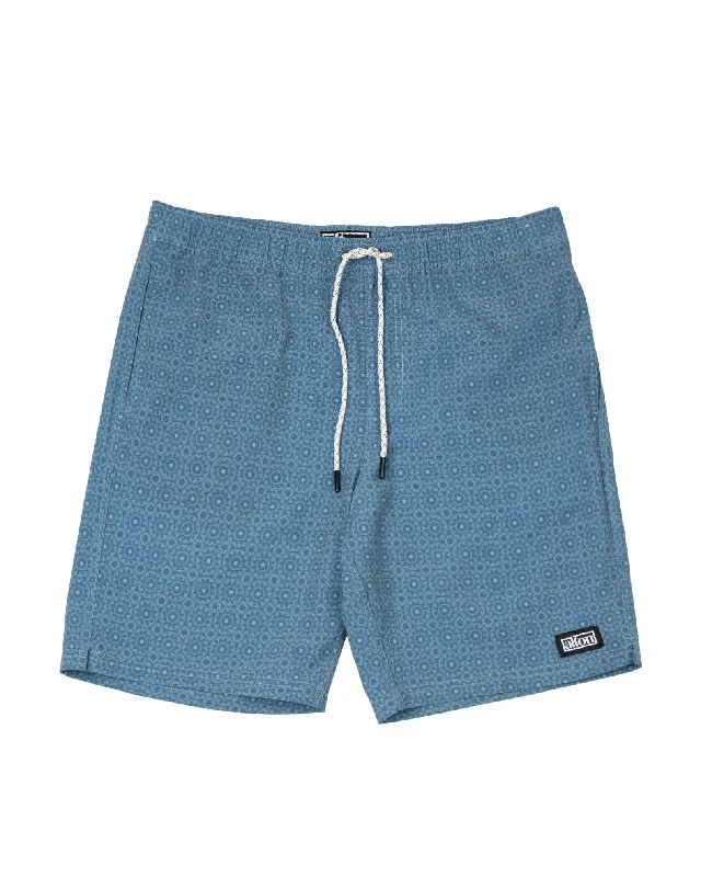 Men's relaxed fit board shorts-Sundown 18" Volley Short