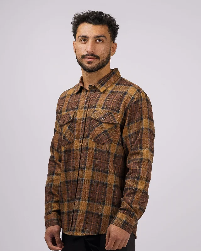 Men's quick-dry office wear shirt-Clarkston Flannel