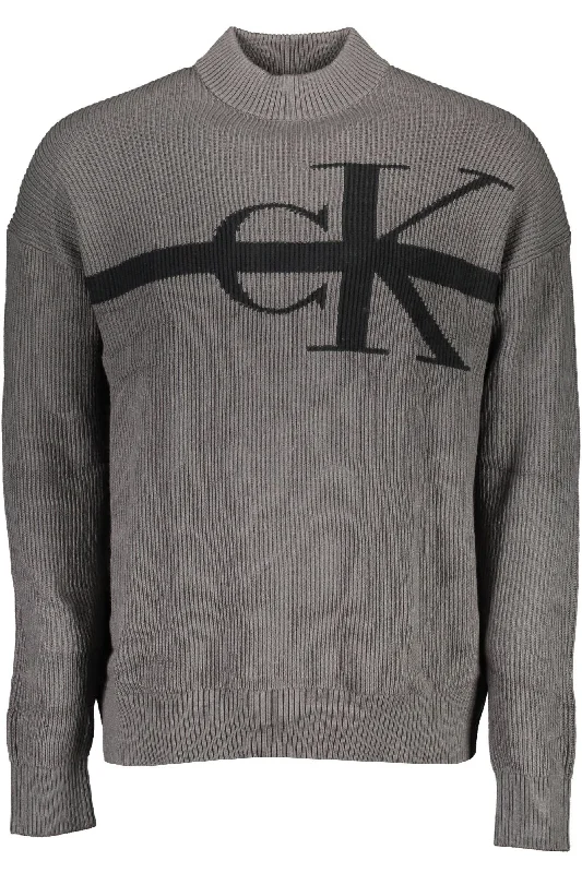 Men's casual sweater-Calvin Klein Cotton Men Men's Sweater