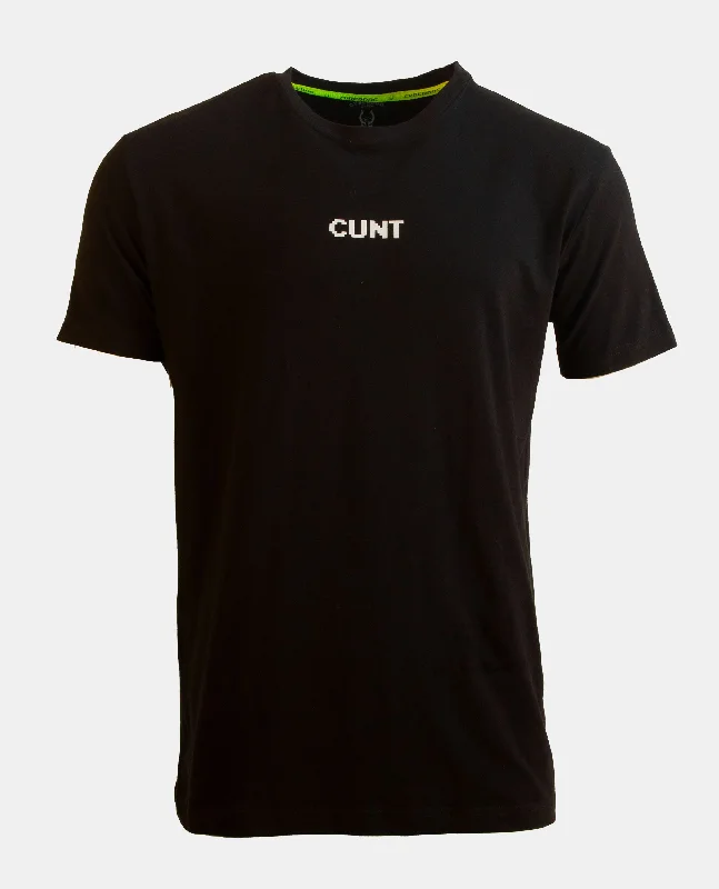 Men's longline t-shirt-MENS CUNT T-SHIRT