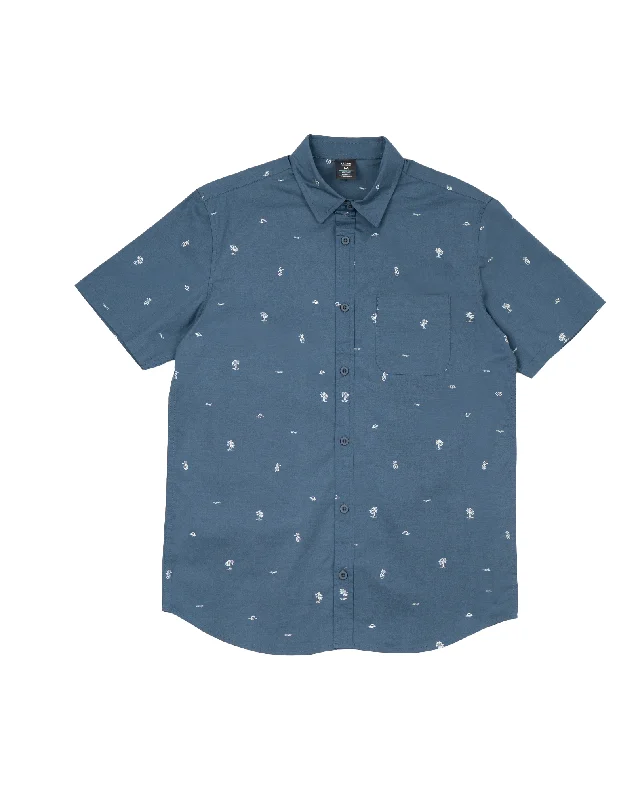 Men's sustainable office shirt-Outrigger S/S Shirt