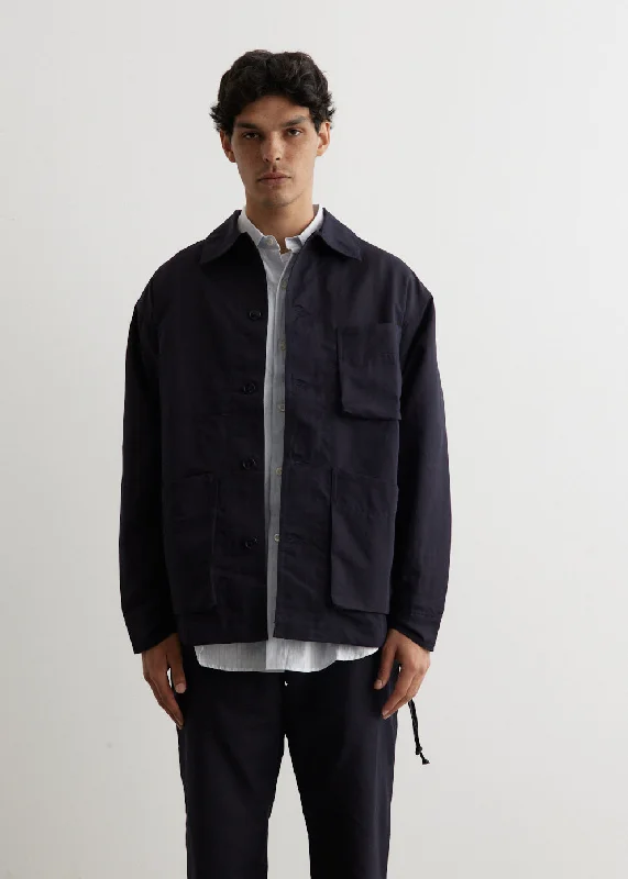 Men's comfortable utility jacket-ADN Workers Jacket