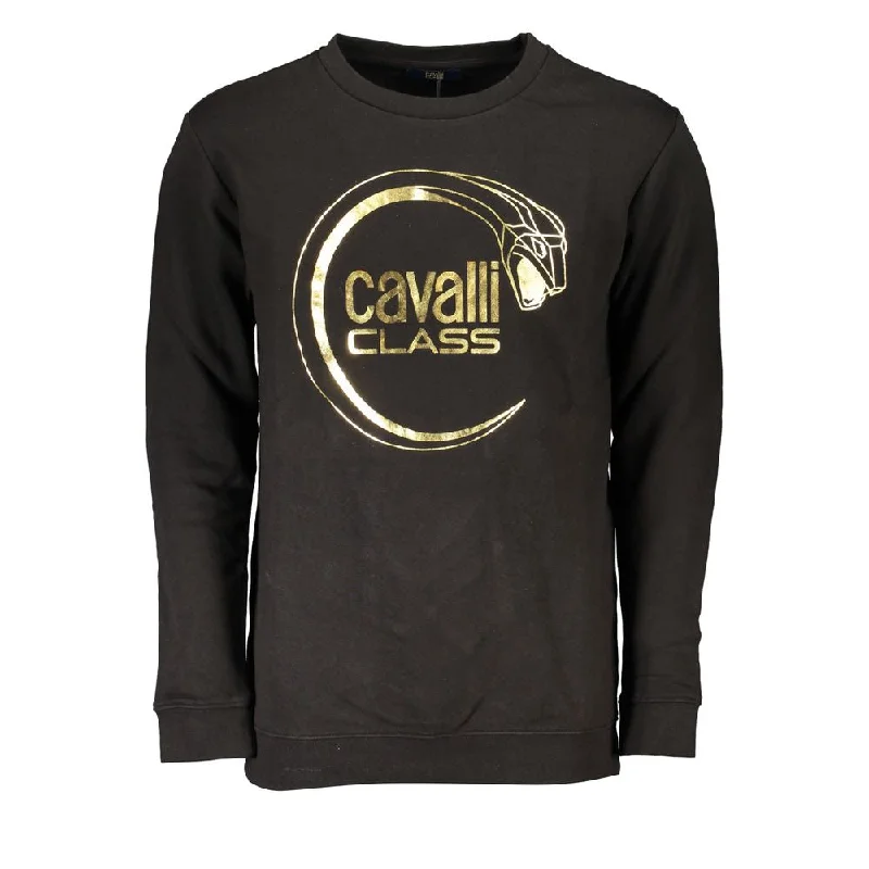 Men's waterproof knitwear-Cavalli Class Cotton Men's Sweater