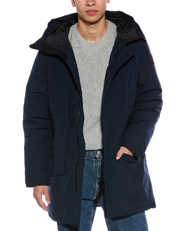 Men's comfortable puffer jacket-Canada Goose Langford Down Parka