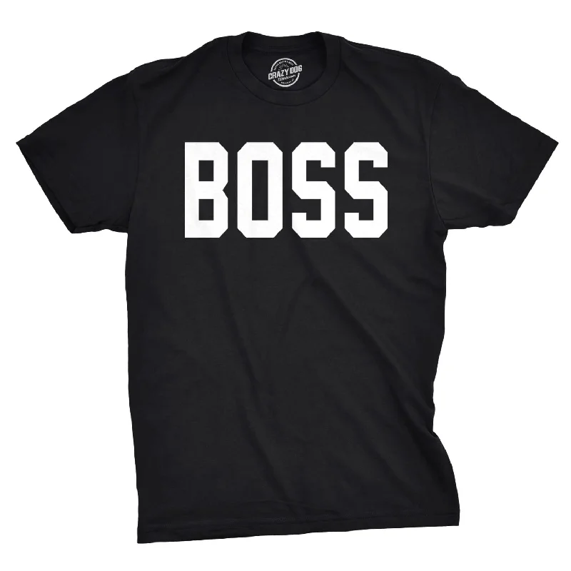 Men's lightweight travel t-shirt-Boss Men's T Shirt