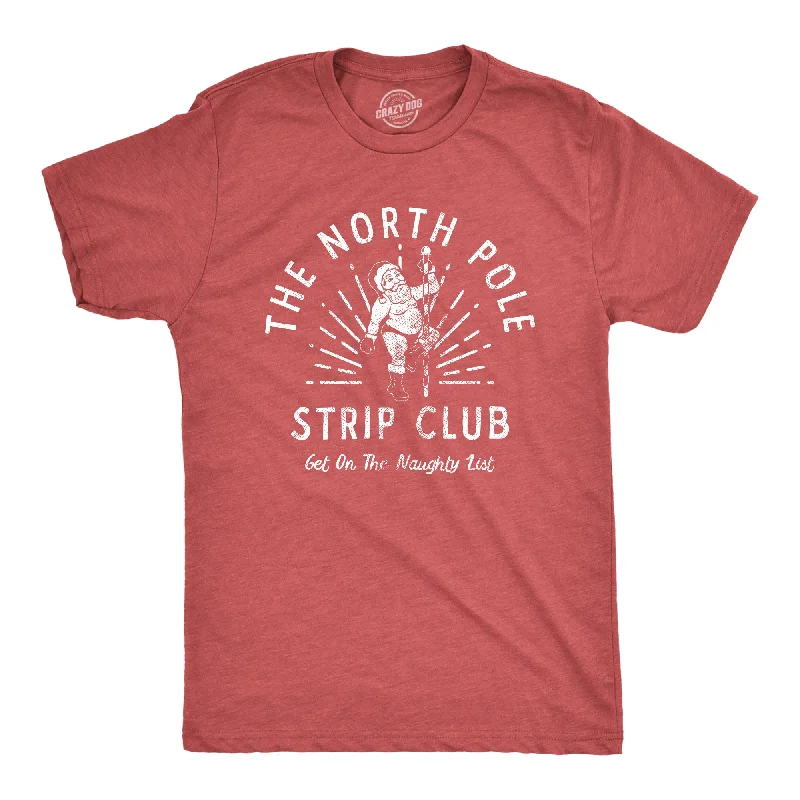 Men's high-performance t-shirt-North Pole Strip Club Men's T Shirt