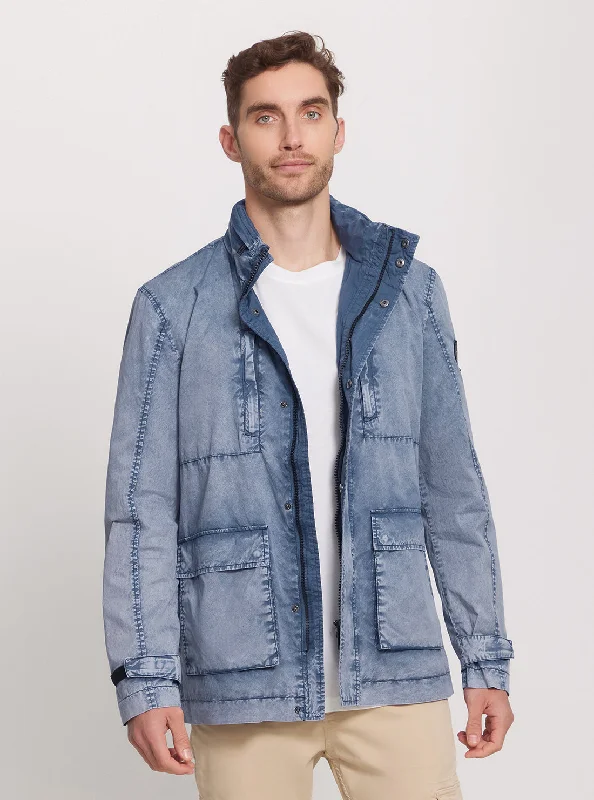 Men's quick-dry anorak-Blue Sailor Jacket