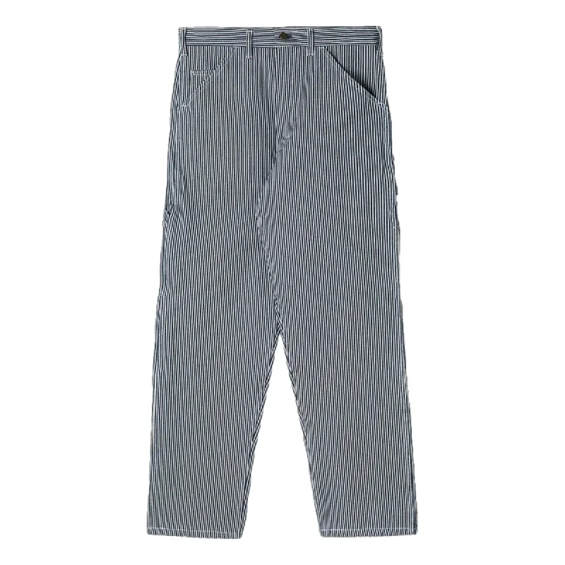 Men's ultra-comfortable travel wear pants-Original Painter Pant Hickory Stripe