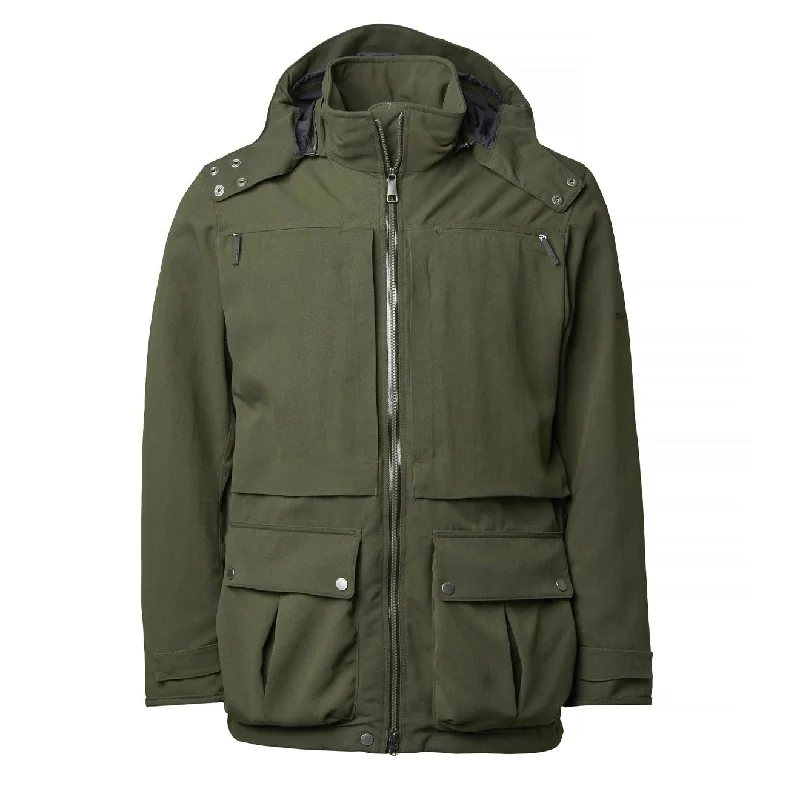 Men's high-stretch parka-Chevalier Hamilton Goretex Jacket Dark Green