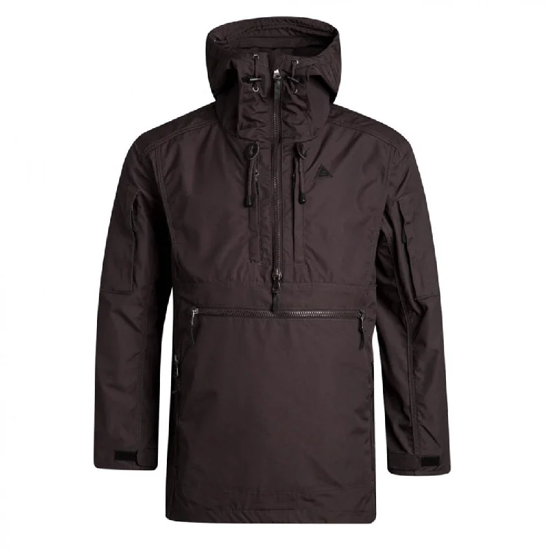 Men's weather-resistant bomber jacket-Garphyttan Specialist Anorak Anthracite