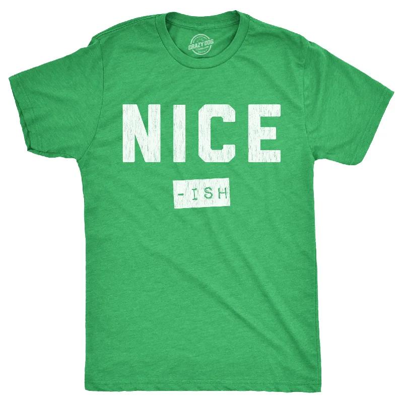 Men's organic cotton t-shirt-Nice Ish Men's T Shirt