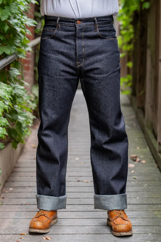 Men's weatherproof work pants-Freenote Cloth Modesto - 14.5oz Kaihara Denim