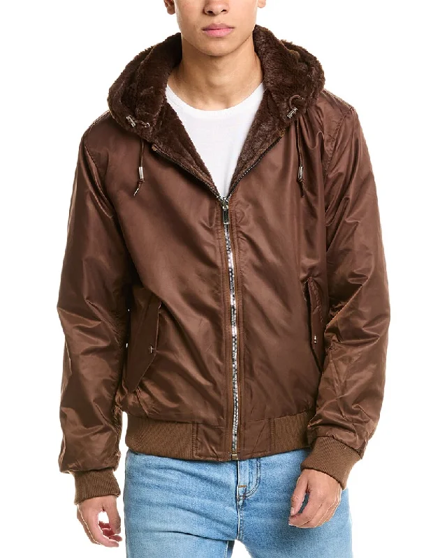 Men's wrinkle-resistant field jacket-American Stitch Reversible Jacket