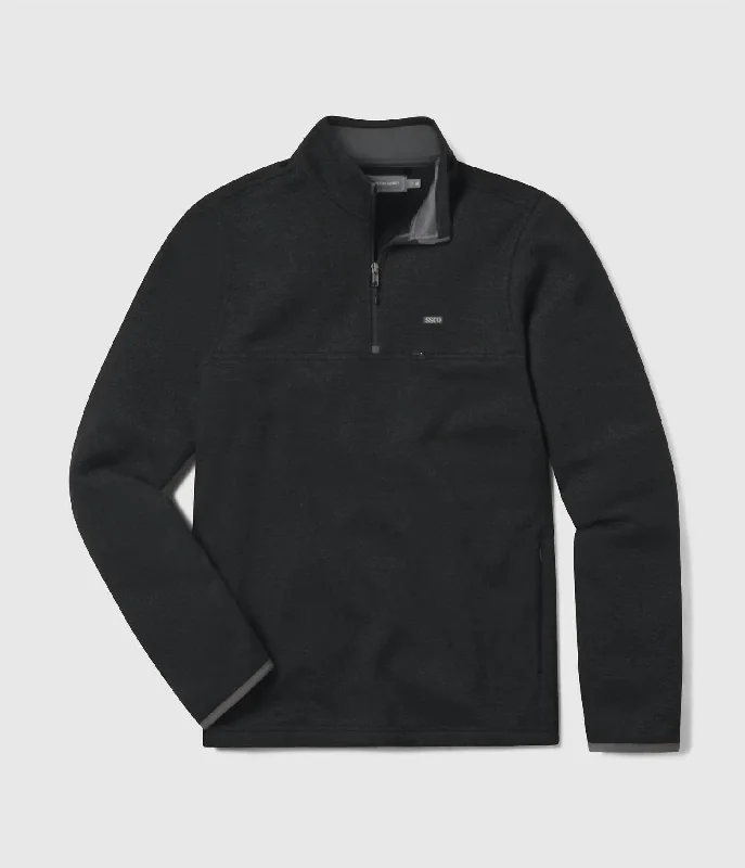 Men's UV protection sweatshirt-Men's Tundra Pullover In Raven