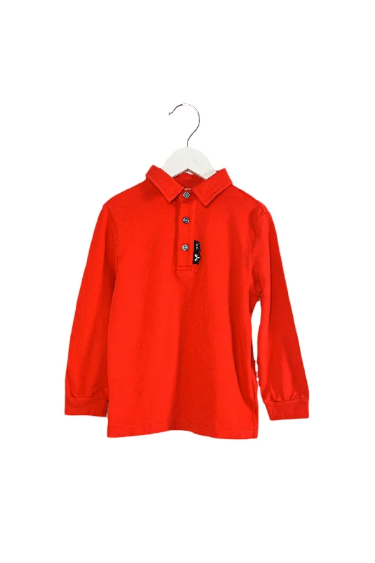 Men's eco-conscious casual polo shirt-Momonittu Long Sleeve Polo 6T