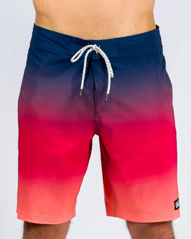 Men's durable workout shorts-Fader 19" Boardshort