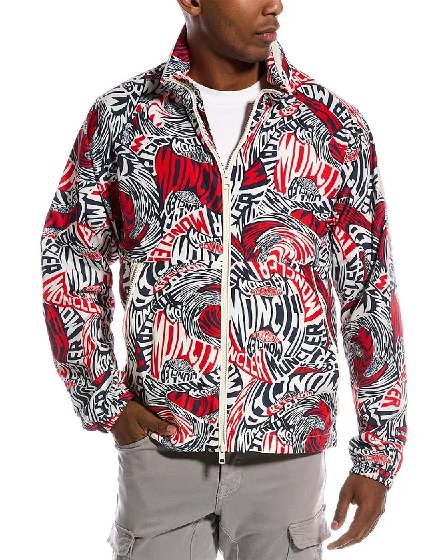 Men's sporty raincoat-Moncler Windbreaker Jacket