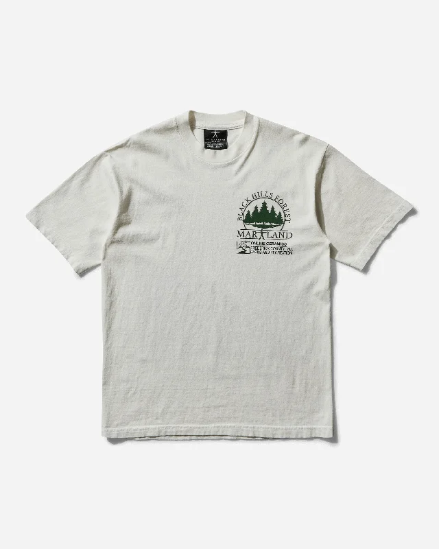 Men's lightweight travel t-shirt-Men's The Blair Witch "Black Hills Forest Map" T-Shirt Off White