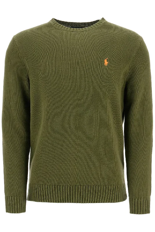 Men's breathable sweater-Polo Ralph Lauren Men's Cotton Knit Pullover Sweater