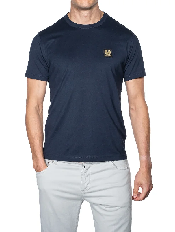 Men's eco-friendly bamboo t-shirt-T-shirt Navy