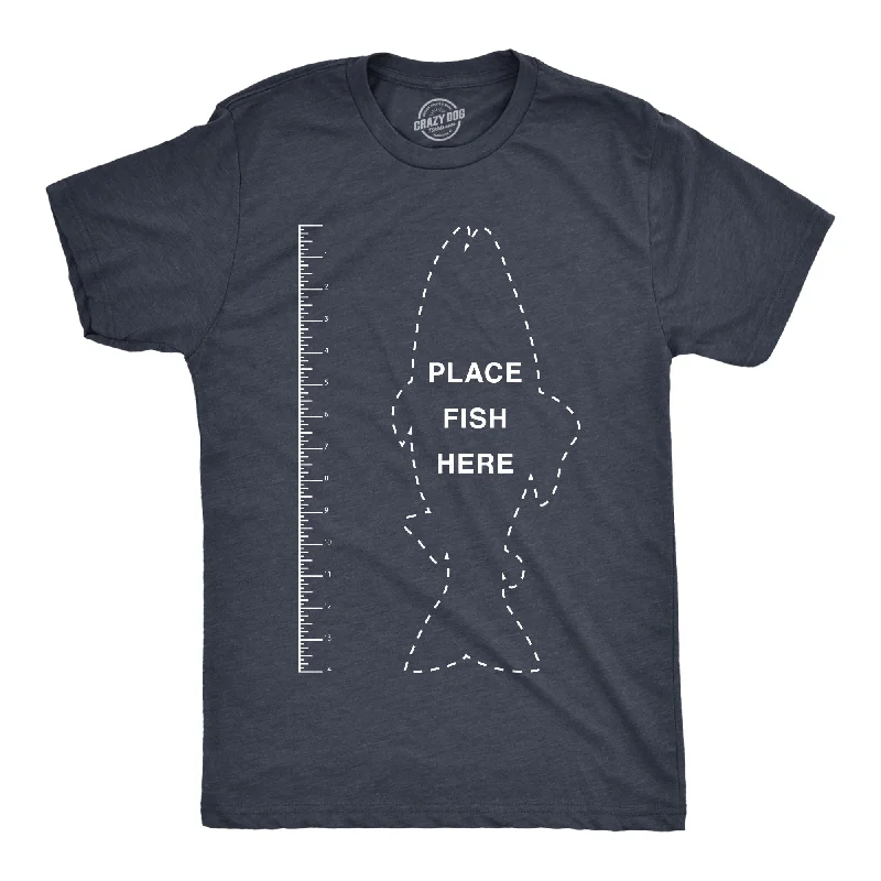 Heather Navy - Fish Ruler