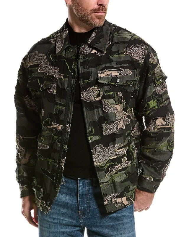 Men's weatherproof utility jacket-Valentino Jacket