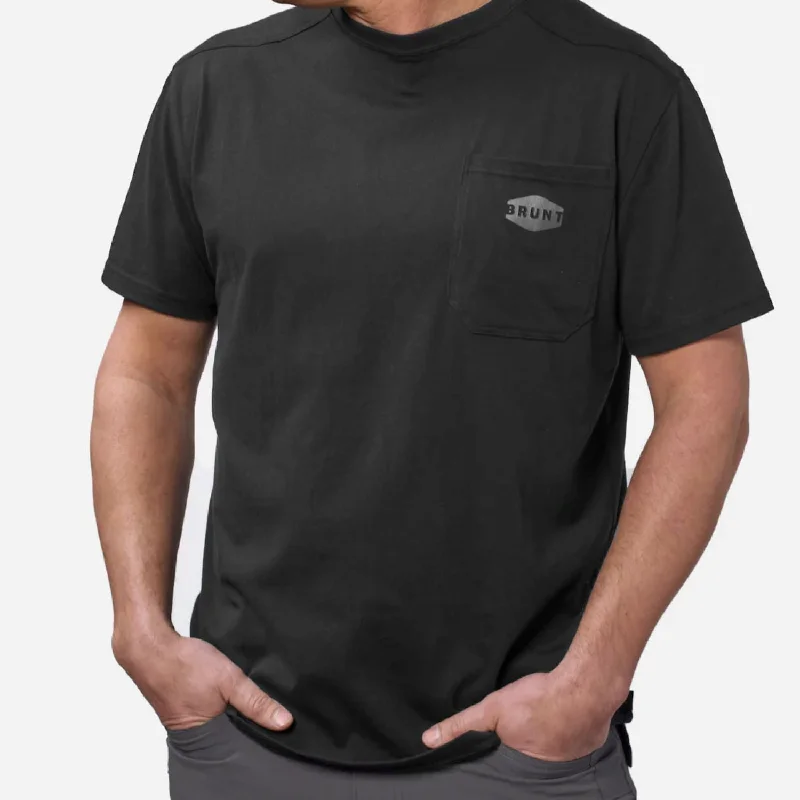 Men's silky-soft t-shirt-BRUNT Men's Short Sleeve Pocket T-Shirt