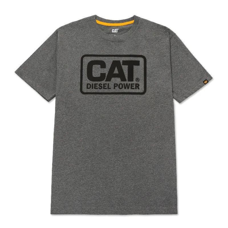 Men's lightweight travel t-shirt-CAT Men's Diesel Power T-Shirt